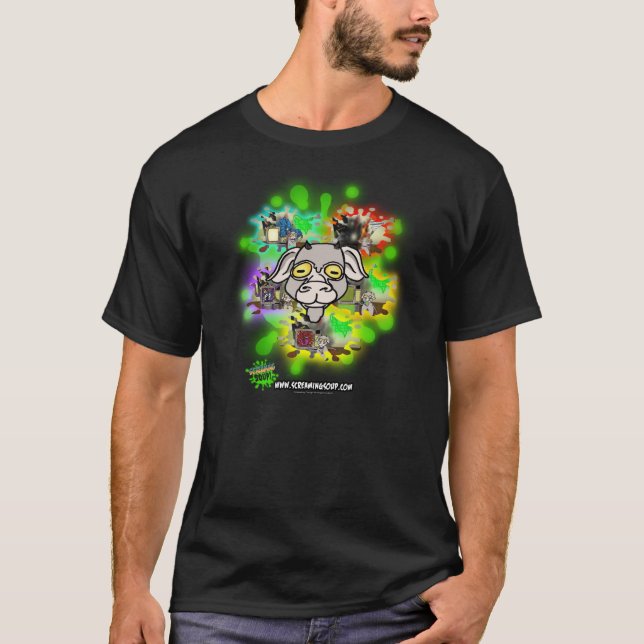 SCHREIENDE SUPPE! Billy-Horror-Film-Bewertungs-T - T-Shirt (Vorderseite)