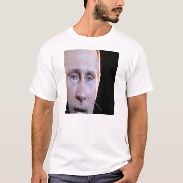 schreiender Putin T-Shirt (Vorderseite)