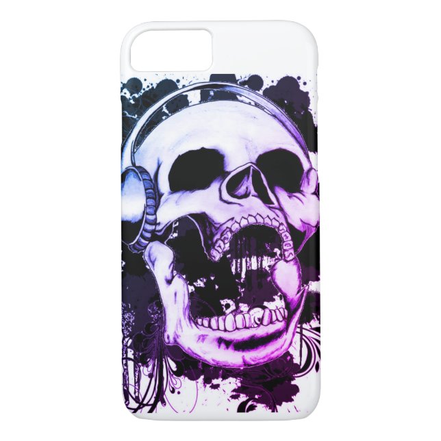 Schreiender Schädel iPhone Fall Case-Mate iPhone Hülle (Rückseite)