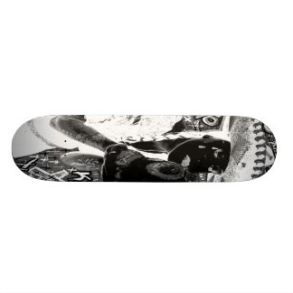 schreiendes mexicana küsst Schädel Skateboard