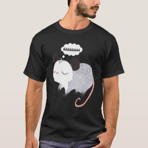 Schreiendes Possum Aaaa Süßes Opossum Dank Meme Mä T-Shirt