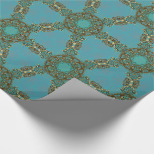 Schreierphaele Glossy Barock Elegante Geschenkpapier