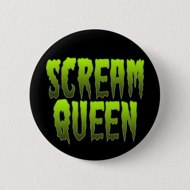 Schreikönigin Button (Vorderseite)