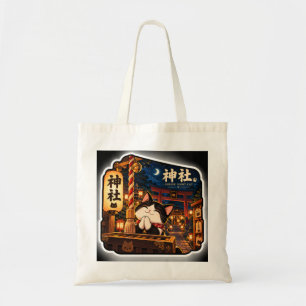 Schrein-Nacht-Katzen-Tragetasche Japanische Schr Tragetasche