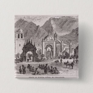 Schrein Nuestra Senora de Copacabana Button