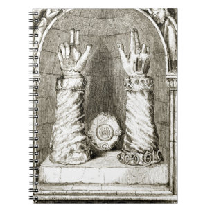 Schrein von St Patrick Hand, 'von der Trias Thua Notizblock