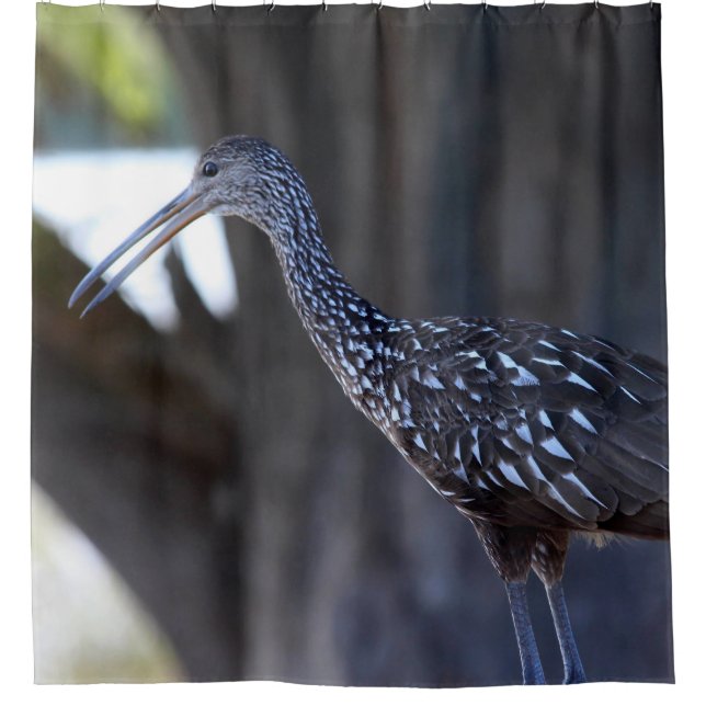 Schreitvogel, Der Weinende Vogel Duschvorhang (Vorderseite)
