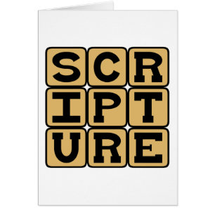 Schrift, biblische Studie