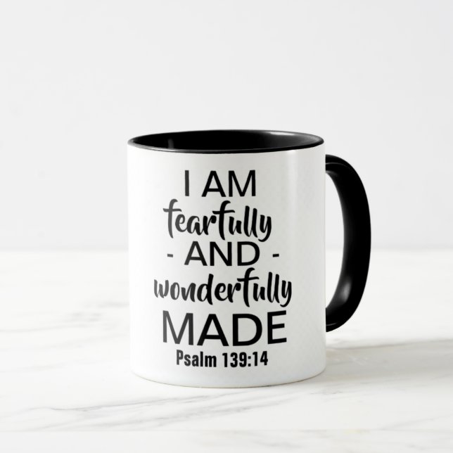 Schrift - Combo-Tasse Tasse (VorderseiteRechts)