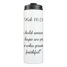 Schrift Hebräer 10:23 - Er ist treu