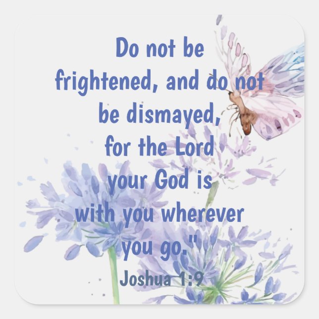 Schrift, Inspiration, Quote Dragonfly Classic Quadratischer Aufkleber (Vorderseite)