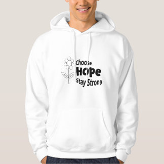 Schrift inspirierter floraler T-Shirt Hoodie