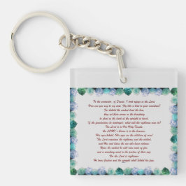 Schrift, Psalm 11, Bibelverse, Schlüsselanhänger