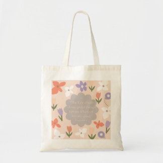 Schrift Tote Bag Psalm 126:3 KJV Tragetasche