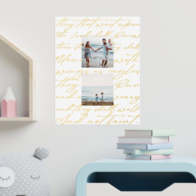 Schrift wartet auf das Lord Two-Foto Foliendrucke (In Situ (Kinderzimmer))