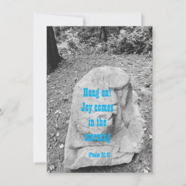 Schrift zur Förderung der Flachgrüßkarte