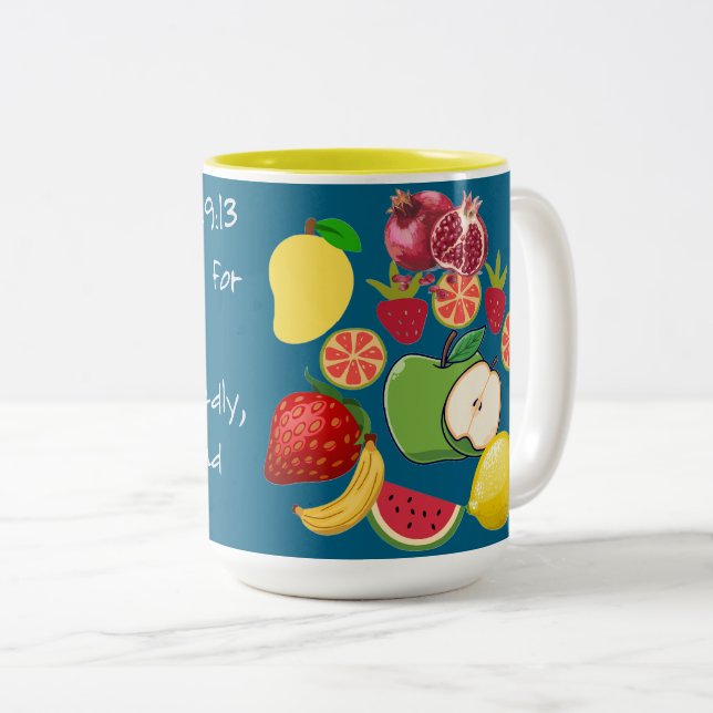Schrift Zweifarbige Tasse (VorderseiteRechts)