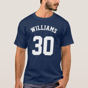 SCHRIFTART+Farbe, Teamfavorit+Nummer T-Shirt