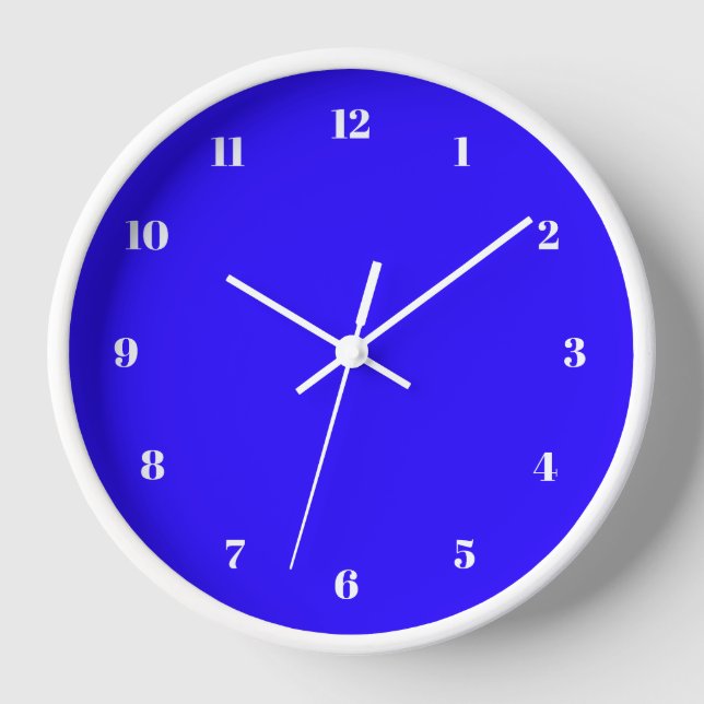 Schriftart für benutzerdefinierte Farben und Numme Uhr (Vorderseite)