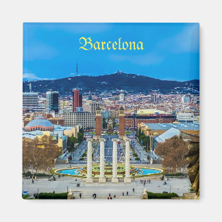 Schriftart Montjuic, Magnet in Barcelona