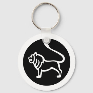 Schriftart Zodiac: LEO + Ihre Farben und Ideen Schlüsselanhänger