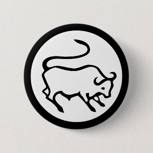 Schriftart Zodiac: TAURUS + Ihre Farben und Ideen Button