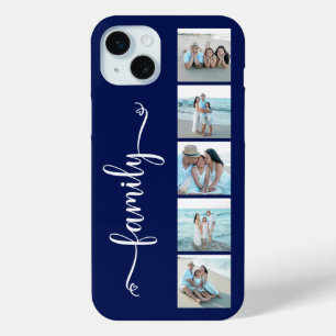 Schriftfamilie Foto Marineblau Case-Mate iPhone Hülle