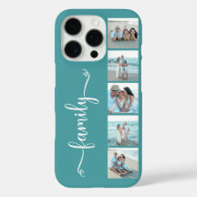 Schriftfamilie Foto Teal