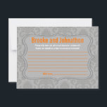 Schriftliche Ratenkarte Moderne Grau Damask Spitze Hinweiskarte<br><div class="desc">Diese bezaubernden Writable Advice Cards ergänzen perfekt jede Babydusche oder Geburtstagsfeier. Gib diese Karten einfach an deine Gäste, zusammen mit den schönen Tips Sharpie Stiften. Ihre Gäste können dann jeden Rat aufschreiben, den sie für die neue Mami oder für den Geburtstagsjungen oder das Geburtstagsmädchen haben. Diese sind in einer Größe...</div>