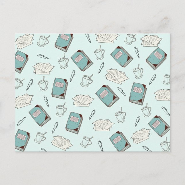 Schriftmaterial Postkarte (Vorderseite)