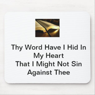 Schrifts-Produkte Mousepad