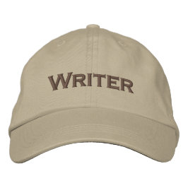 Schriftsteller bestickte Baseballkappe / Baseballh