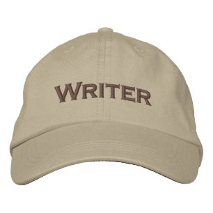 Schriftsteller bestickte Baseballkappe / Baseballh