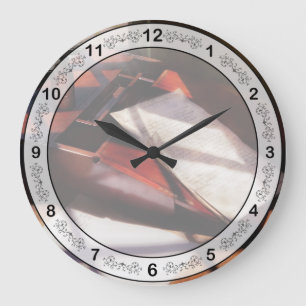 Schriftsteller - Ein Brief an meinen Bruder Große Wanduhr
