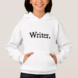 Schriftsteller. Hoodie