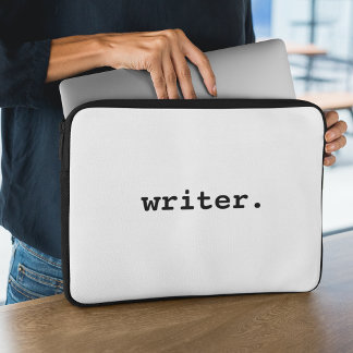 Schriftsteller Laptopschutzhülle