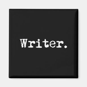 Schriftsteller Lustiges Schreibbuch Autor Romansch Magnet