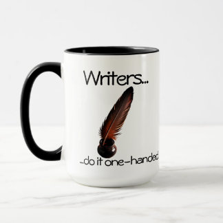 Schriftsteller machen das eine handliche Coffee-Ta Tasse