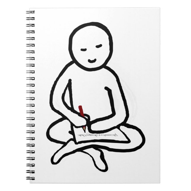 Schriftsteller Notizblock (Vorderseite)