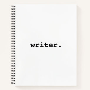 Schriftsteller Notizbuch