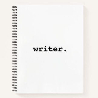 Schriftsteller Notizbuch