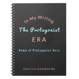 Schriftsteller Personalisiert Notizblock