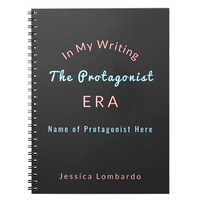 Schriftsteller Personalisiert Notizblock (Vorderseite)