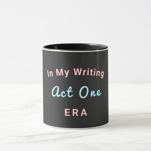 Schriftsteller Personalisiert Tasse (Zentrum)