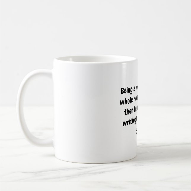 Schriftsteller ...Tasse Kaffeetasse (Links)