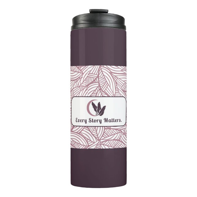 Schriftsteller Thermosbecher (Vorderseite)