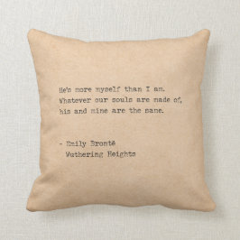 Schriftstellerin Emily Bronte Unsere Soul sind aus Kissen