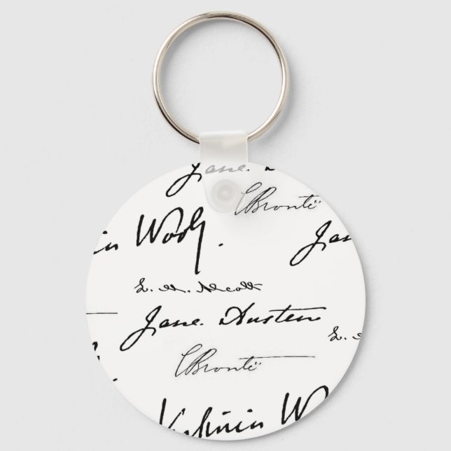 Schriftstellerinnen Schlüsselanhänger (Vorderseite)