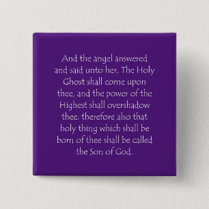 Schriftzitat Lukas 1 35 Button