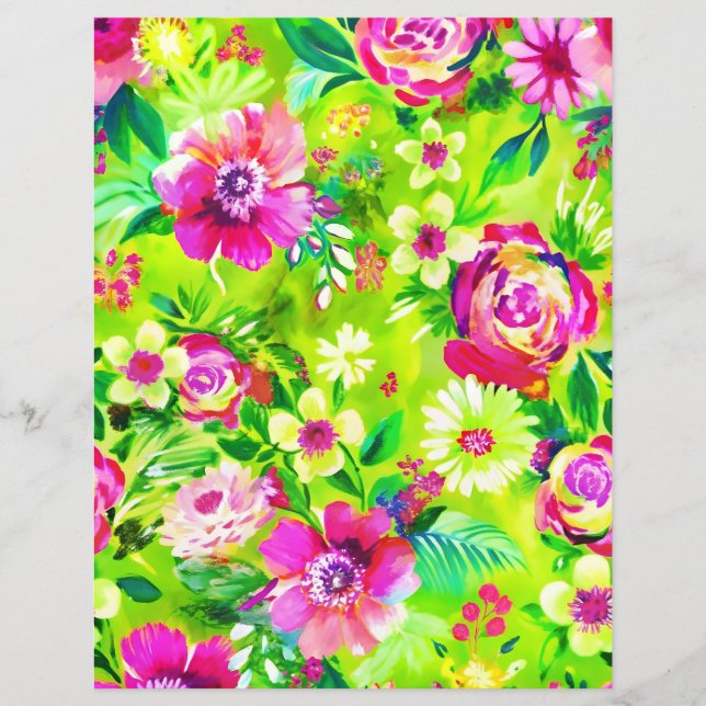 Schriftzüge für Rosa und Grün (Vorderseite)